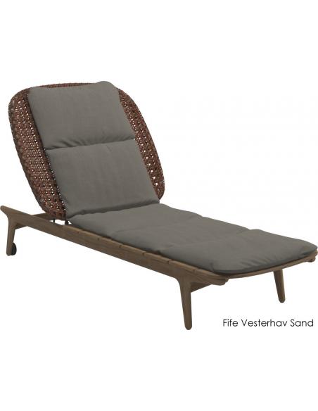 Gloster Kay Lounger – Copper Wicker