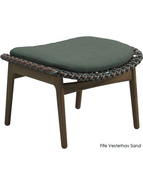 Gloster Kay Ottoman - Brindle Wicker