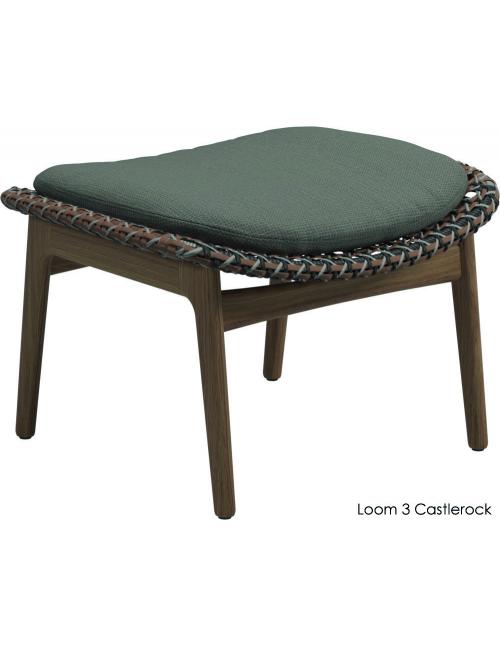 Gloster Kay Ottoman - Brindle Wicker