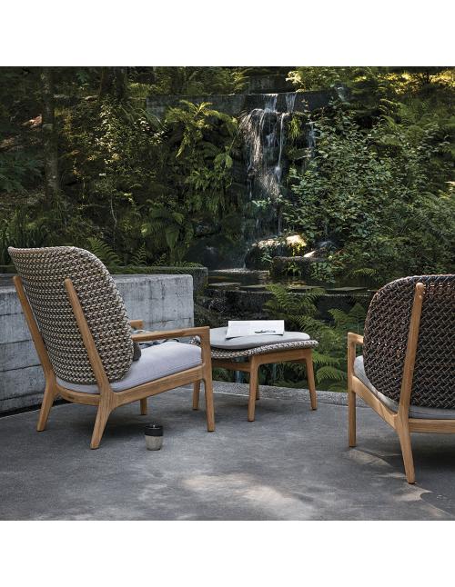 Gloster Kay Ottoman - Harvest Wicker