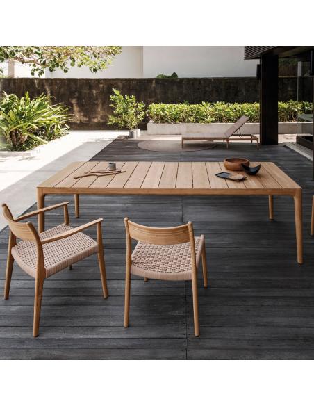Gloster Lima 244cm Rectangular Dining Table