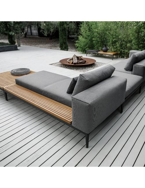 Gloster Grid Large Square Coffee Table Teak - Java