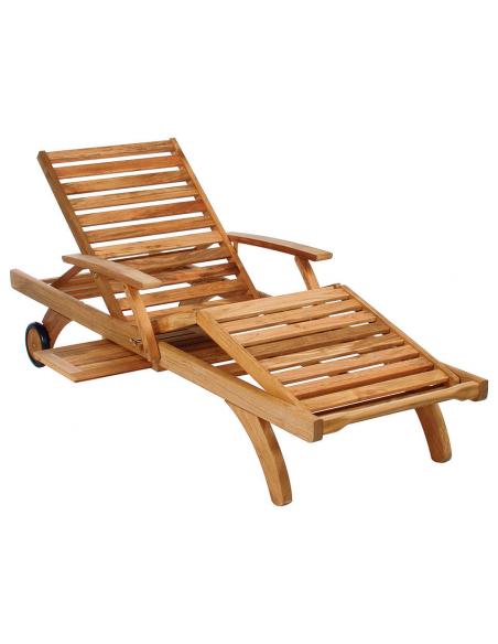 Barlow Tyrie Capri Ultra Sun Lounger with Pull Out Tray