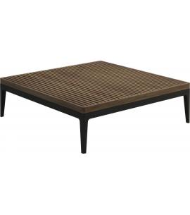 Gloster Grid Large Square Coffee Table Teak - Java
