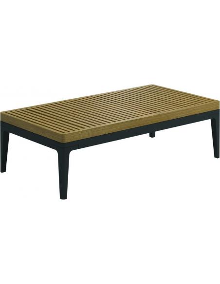 Gloster Grid Small Coffee Table Teak - Meteor