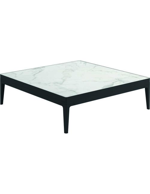 Gloster Grid Large Square Coffee Table Ceramic...