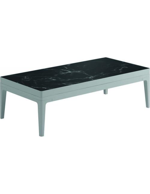 Gloster Grid Small Coffee Table Ceramic -...