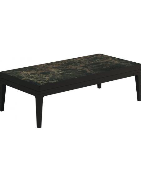 Gloster Grid Small Coffee Table Teak - Java/Emperor