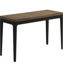 Gloster Grid Small Console Table Teak - Java