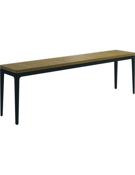 Gloster Grid Large Console Table Teak - Meteor