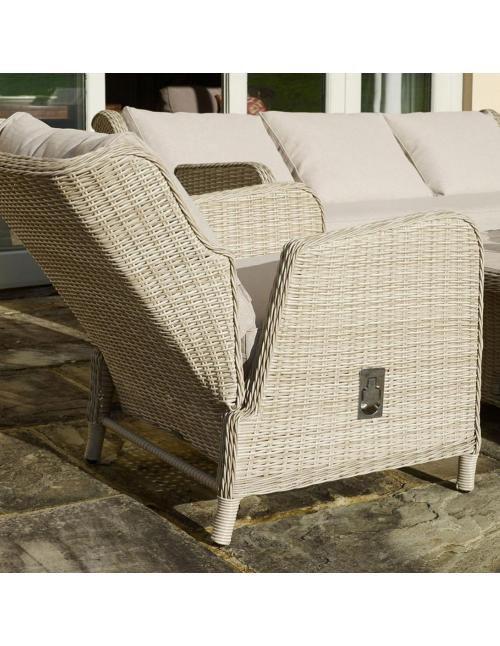 Bramblecrest Chedworth Sandstone Reclining Sofa...