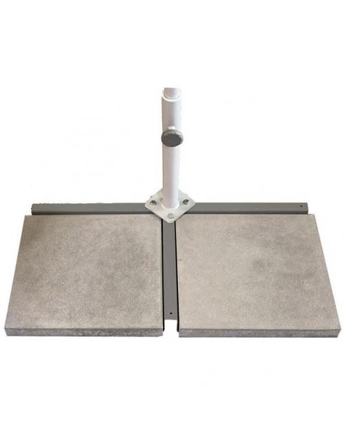 Flex Roof Cross Base with Support Tube 2 x 15kg...
