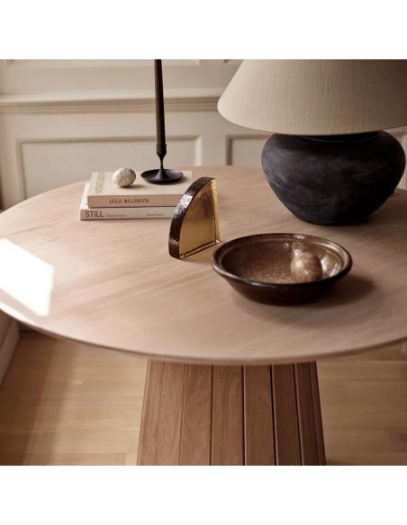 Neptune Stratford 4 Seater Round Oak Table