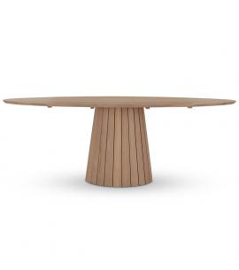 Neptune Stratford 6 Seat Oval Oak Dining Table