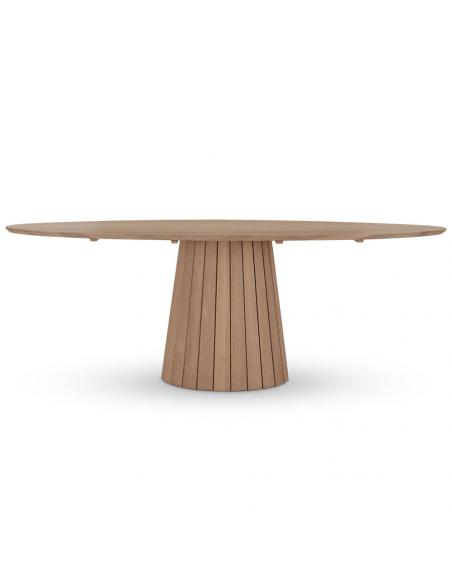 Neptune Stratford 6 Seat Oval Oak Dining Table