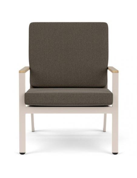Barlow Tyrie Aura Lounge Chair - Champagne/Titanium