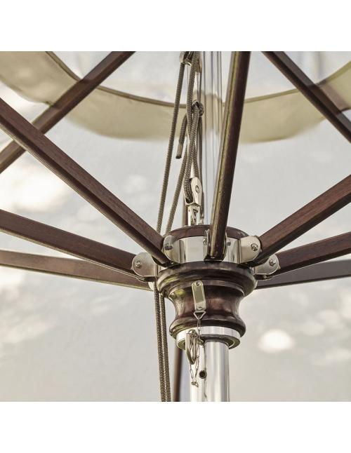 Neptune Spinnaker 3m Round Parasol with Natural...