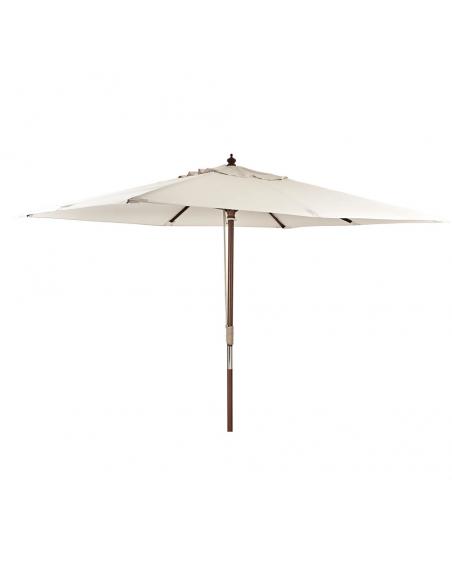 Neptune Classic 3.1 x 2.2m Rectangular Parasol with Natural Canopy