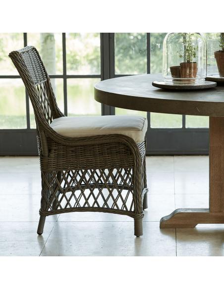 Neptune (Set of 4) Harrington Dining Chairs with Natural Cushion (Showroom Models)