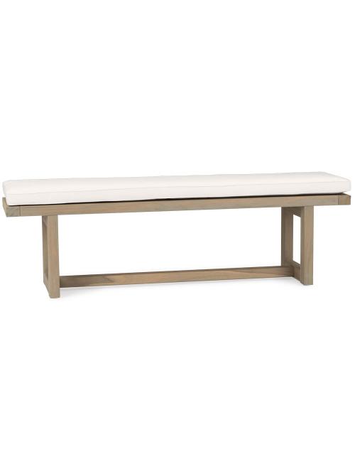 Neptune Pembrey Bench with Natural Cushion