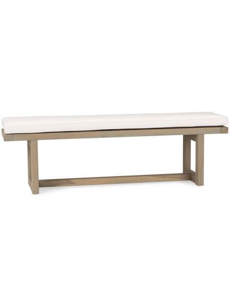Neptune Pembrey Bench with Natural Cushion