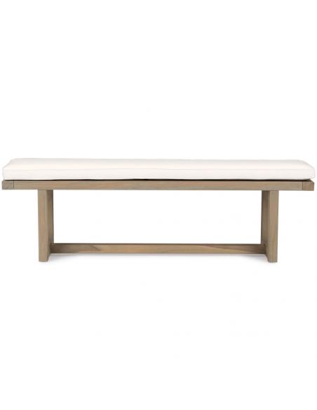 Neptune Pembrey Bench with Natural Cushion