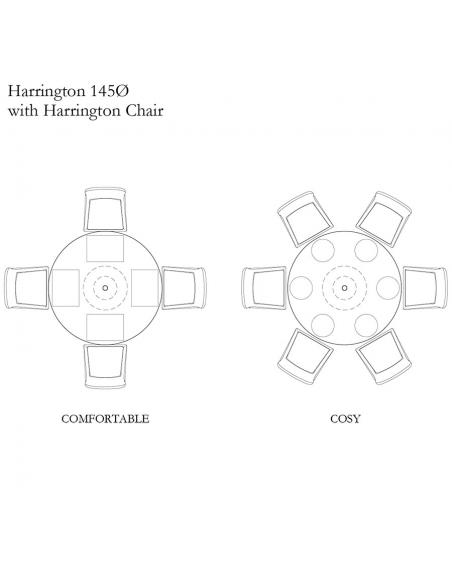 Neptune Harrington 6 Seater Round Table
