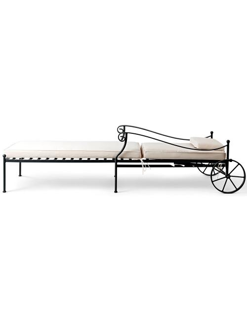 Neptune Cheltenham Sunlounger with Natural Cushion