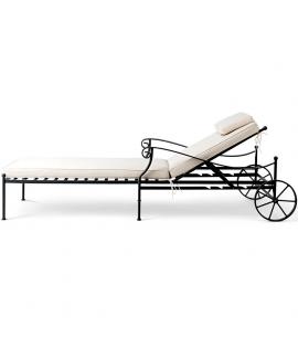 Neptune Cheltenham Sunlounger with Natural Cushion