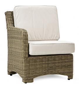 Neptune Compton Modular Right Arm Unit with Natural Cushions