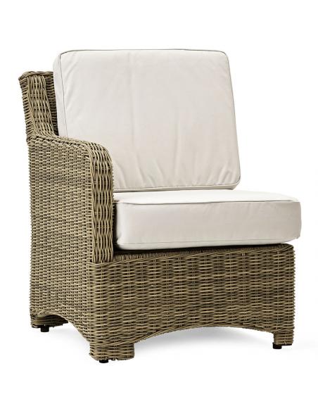 Neptune Compton Modular Right Arm Unit with Natural Cushions