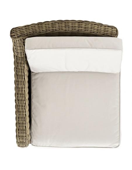 Neptune Compton Modular Right Arm Unit with Natural Cushions
