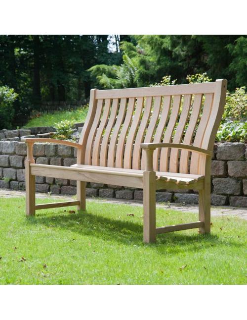 Alexander Rose Tivoli Roble High Back Bench 5ft