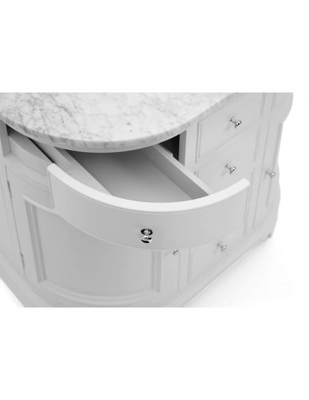 Neptune Chichester Undermount 960 Curved Washstand