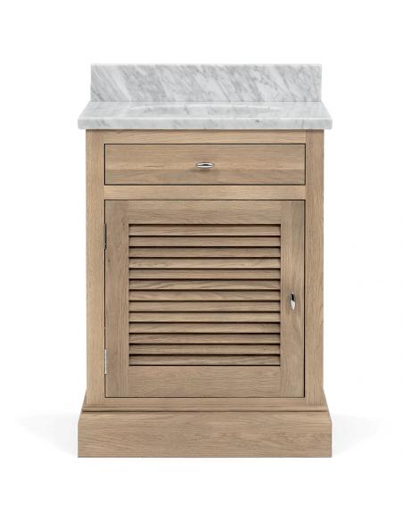 Neptune Edinburgh 640 Closed Undermount Washstand - Left Opening