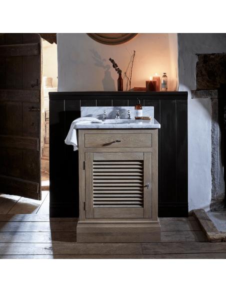 Neptune Edinburgh 640 Closed Undermount Washstand - Left Opening