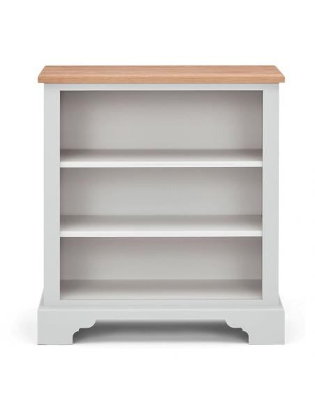Neptune Chichester 3ft Open Bookcase Base with Natural Oak Top