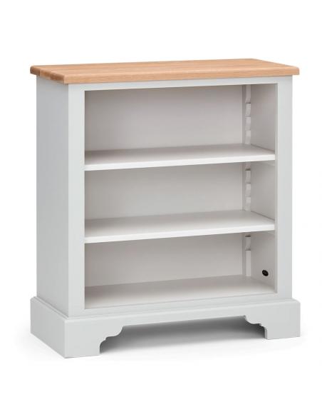 Neptune Chichester 3ft Open Bookcase Base with Natural Oak Top