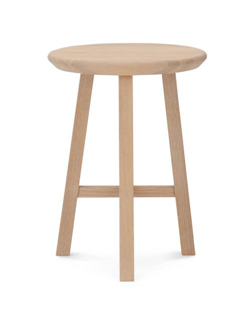 Neptune Northwich Round Stool Natural Oak