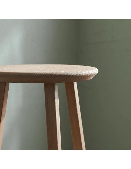 Neptune Northwich Round Stool Natural Oak