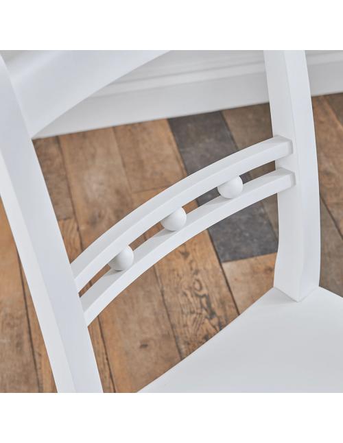 Neptune Suffolk Painted Dining Chair Silver Birch