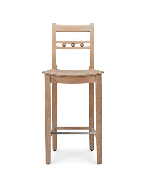 Neptune (SET OF 2) Suffolk High Back Bar Stool...