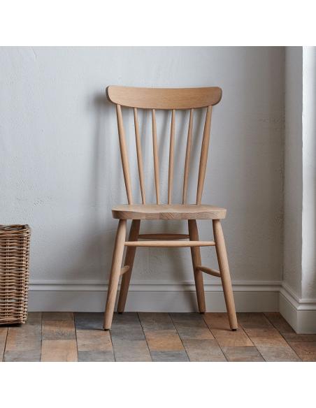Neptune (SET OF 2) Wardley Natural Oak Dining Chair (Showroom Models)