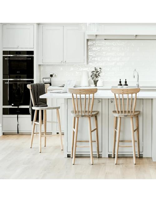 Neptune Wardley Natural Oak Stool