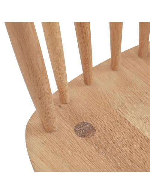 Neptune (Set of 2) Wardley Natural Oak Stool...