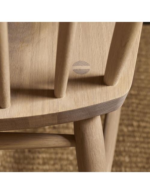 Neptune Wardley Natural Oak Carver Chair
