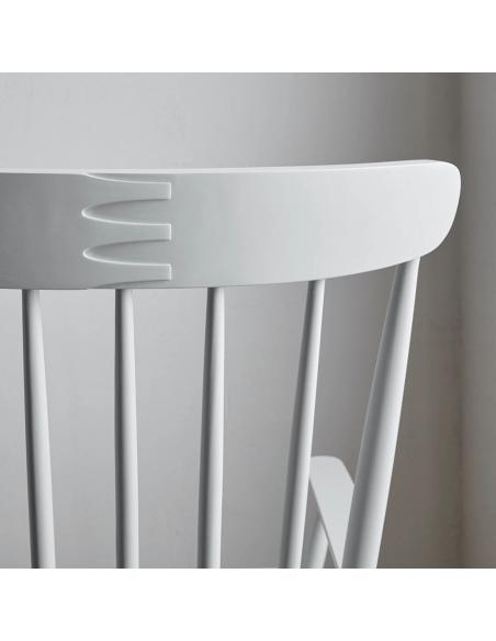 Neptune Wardley Painted Carver Chair in Shingle