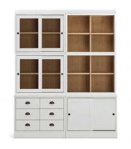 Neptune Chawton Contemporary Double Dresser with Vintage...