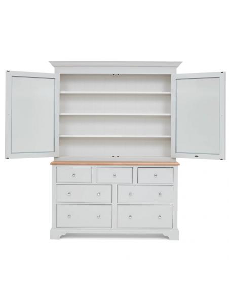 Neptune Chichester 5ft Glazed Rack Grand Dresser