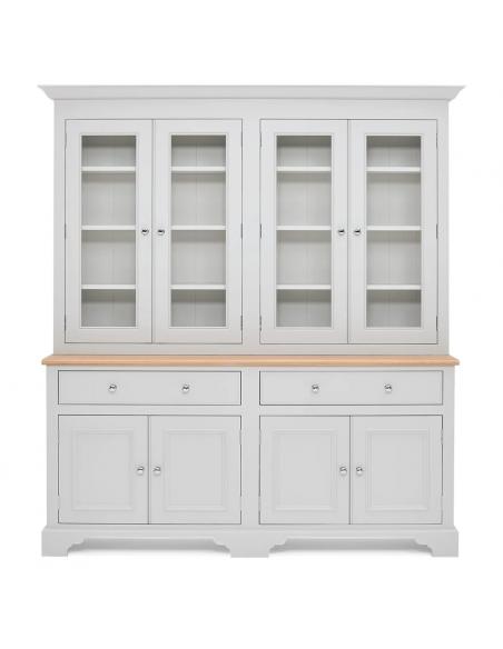 Neptune Chichester 6ft Glazed Rack Dresser